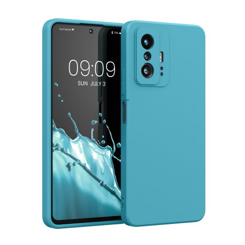 Kwmobile tok Xiaomi 11T/11T Pro telefonhoz, szilikon, kék, 56573.223