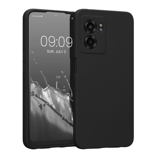 kwmobile tok Realme Narzo 50 5G, szilikon, fekete, 59618.47