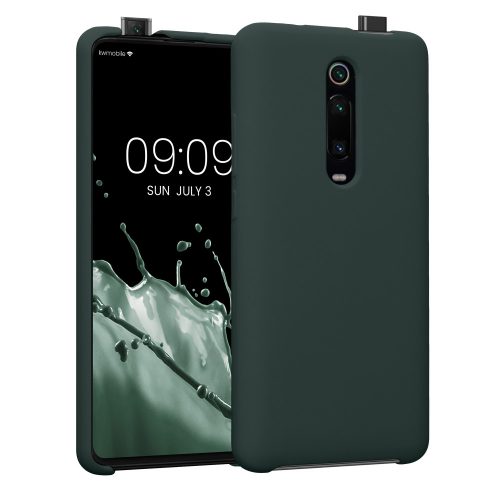 kwmobile tok Xiaomi Mi 9T Pro/Redmi K20 Pro telefonhoz, szilikon, zöld, 49358.169