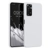 Kwmobile tok Xiaomi Redmi Note 11 Pro/Redmi Note 11 Pro 5G telefonhoz, szilikon, fehér, 57373.02