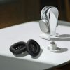 db kwmobile fülpárna Apple Airpods Maxhez, Eco-bőr, fekete, 55895.01