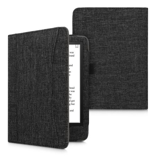 kwmobile borító Amazon Kindle Paperwhite 11, textil, szürke, 59718.19