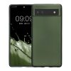 kwmobile tok Google Pixel 6a telefonhoz, szilikon, zöld, 57960.233