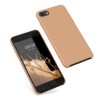 kwmobile tok Apple iPhone SE 3/iPhone 8/iPhone 7 telefonokhoz, szilikon, barna, 40225.245