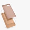 kwmobile tok Apple iPhone SE 3/iPhone 8/iPhone 7 telefonokhoz, szilikon, barna, 40225.245