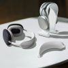 2 db kwmobile burkolat Apple Airpods Maxhez, szilikon, fekete, 59790.02