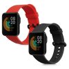 db kwmobile szíj készlet Xiaomi Mi Watch Lite/Redmi karórához, szilikon, fekete/piros, 54778.15