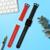 db kwmobile szíj készlet Xiaomi Mi Watch Lite/Redmi karórához, szilikon, fekete/piros, 54778.15