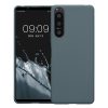 kwmobile tok Sony Xperia 5 IV telefonhoz, szilikon, kék, 59866.202