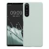 kwmobile tok Sony Xperia 5 IV telefonhoz, szilikon, zöld, 59866.200