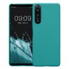 kwmobile tok Sony Xperia 5 IV telefonhoz, szilikon, kék, 59866.57