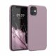 kwmobile tok Apple iPhone 11 telefonhoz, szilikon, lila, 49787.236