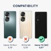 kwmobile tok Honor 70, szilikon, fekete, 59904.47