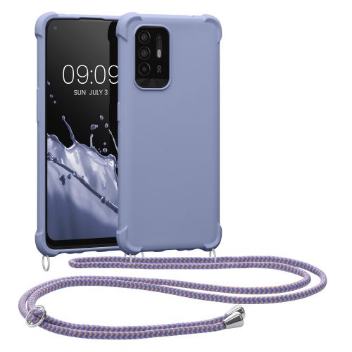 Kwmobile lökhárító OPPO A94 5G, szilícium, lila, 59144.108