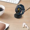 Kwmobile dokkoló állvány Xiaomi Mi Watch S1 Active/Watch Color Sporthoz, műanyag, fekete, 60121.01