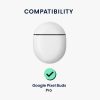 kwmobile tok Google Pixel Buds Pro-hoz, szilikon, fekete, 60100.01