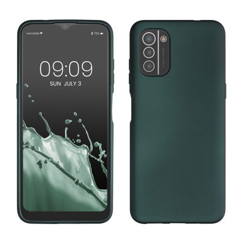 kwmobile tok Nokia G21/G11, szilikon, zöld, 60136.14