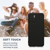 kwmobile tok Xiaomi Redmi A1, szilikon, fekete, 60137.47