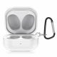 kwmobile tok Samsung Galaxy Buds 2 Pro/Galaxy Buds 2/Galaxy Buds Live telefonhoz, szilikon, átlátszó, 60179.03