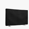 Kwmobile 43" TV borító, fekete, textil, 60191.01