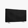 Kwmobile 65" TV borító, fekete, textil, 60190.01