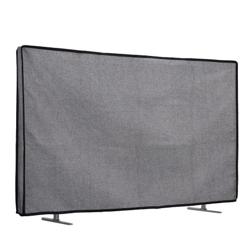 Borító 49-50"-es Kwmobile TV, szürke, textil, 60193.19