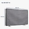 Borító 49-50"-es Kwmobile TV, szürke, textil, 60193.19