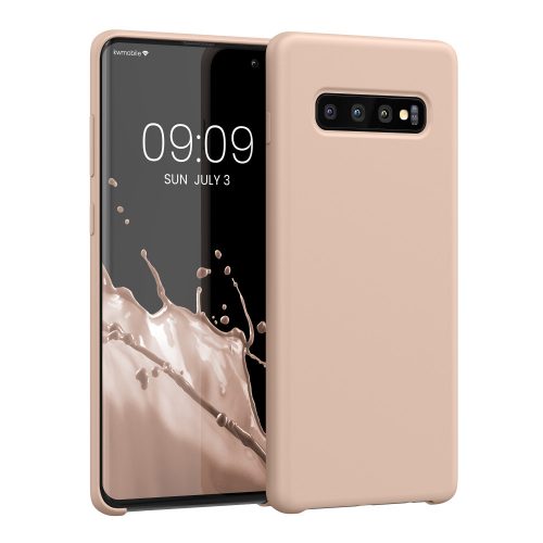 kwmobile tok Samsung Galaxy S10 Plushoz, szilikon, rózsaszín, 49028.225