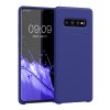 kwmobile tok Samsung Galaxy S10 Plus-hoz, szilikon, lila, 49028.234