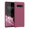 kwmobile tok Samsung Galaxy S10 Plushoz, szilikon, lila, 49028.235