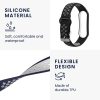 db kwmobile szíj készlet Xiaomi Mi Smart Band 6/Mi Band 6/Band 5 készülékhez, szilikon, fekete/szürke, 59792.03