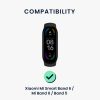 db kwmobile szíj készlet Xiaomi Mi Smart Band 6/Mi Band 6/Band 5 készülékhez, szilikon, fekete/szürke, 59792.03