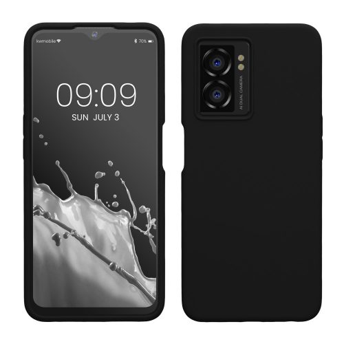 kwmobile tok OnePlus Nord N300-hoz, szilikon, fekete, 60424.01