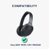 db fülpárnás kwmobile készlet Sony MDR-1000X/WH-1000XM2 készülékhez, Eco-bőr, kék, 46415.23